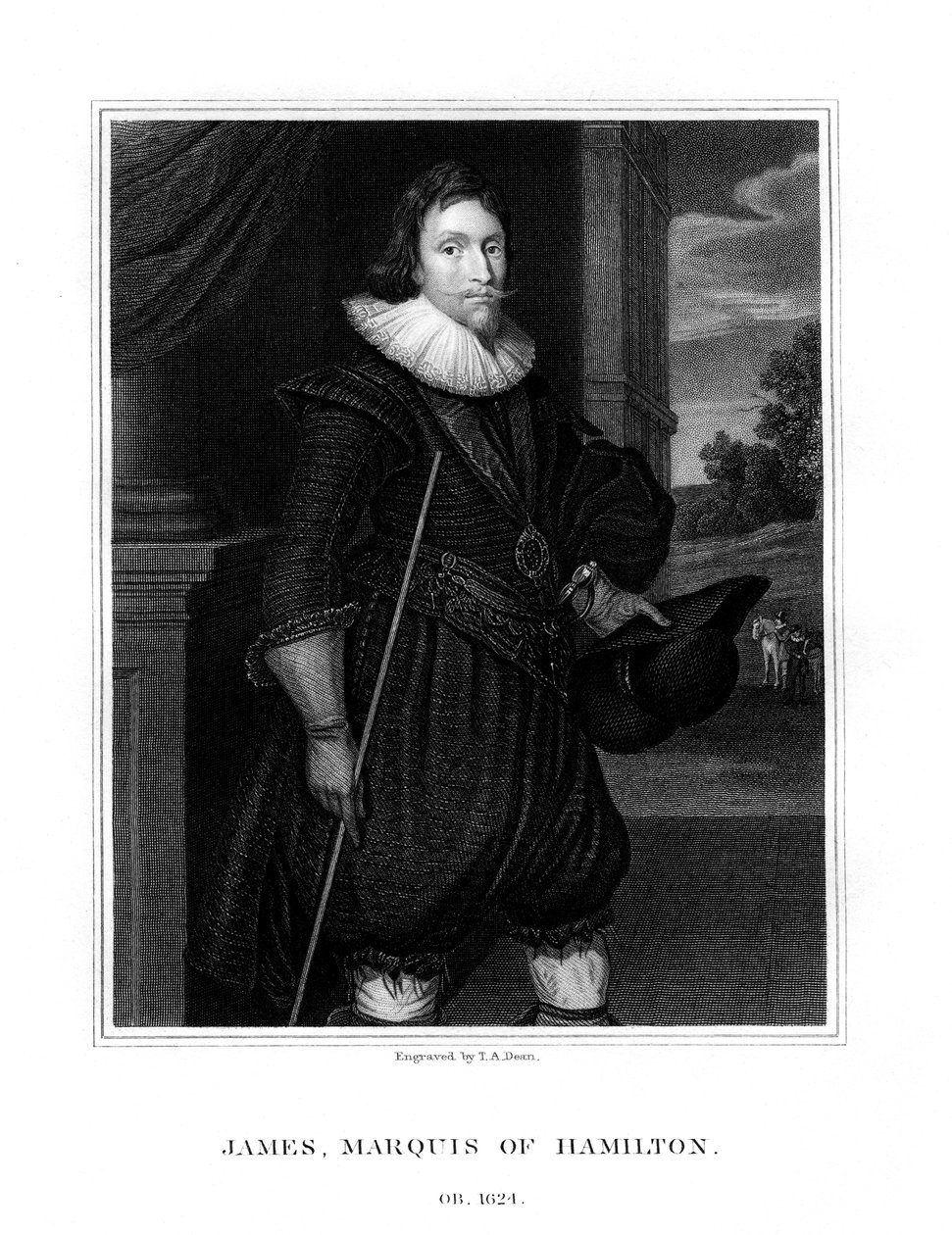James, 2º Marqués de Hamilton, 1828 de Paulus van Somer