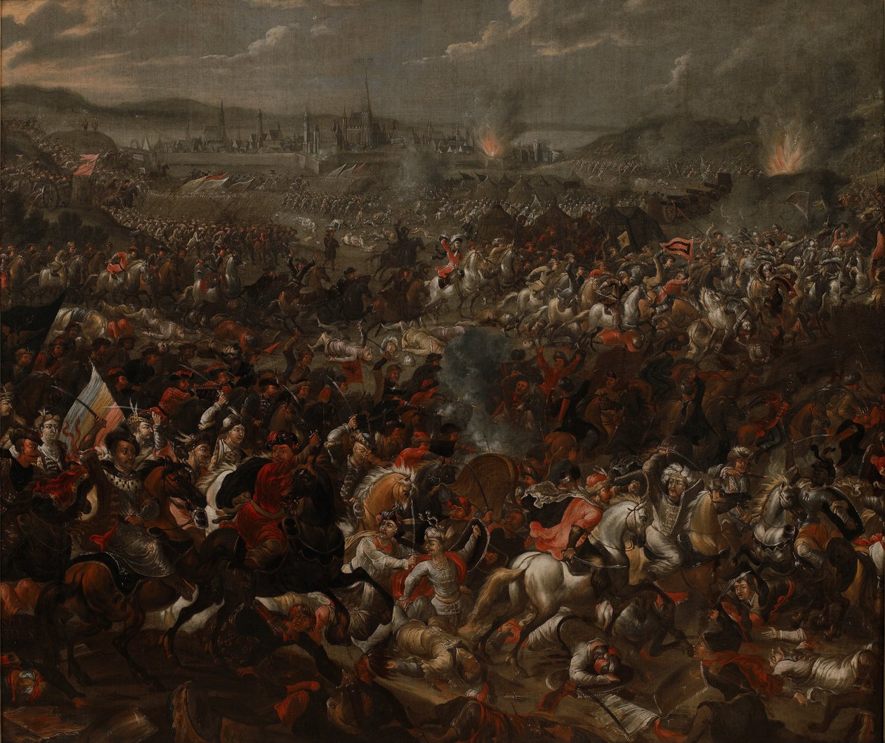 La Batalla de Viena el 12 de septiembre de 1683 de Pauwel Casteels