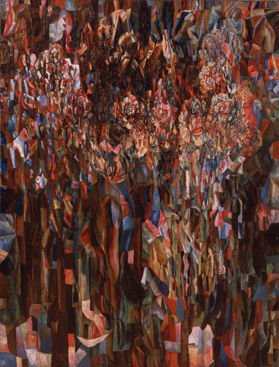 Flores del Tiempo de Floración del Mundo, 1915 de Pavel Nikolayevich Filonov