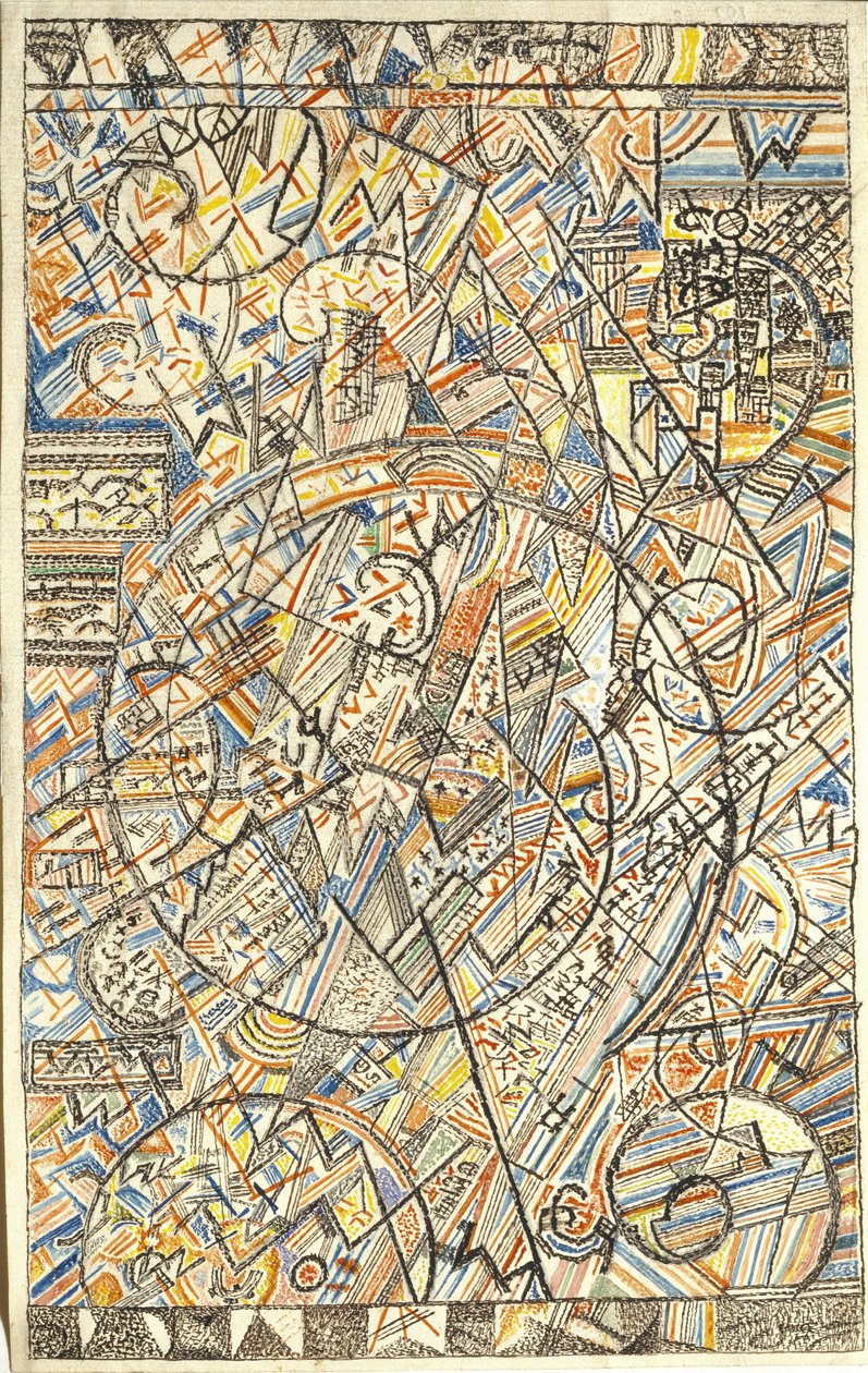 La Fórmula del Universo, 1920-1922 de Pavel Nikolayevich Filonov