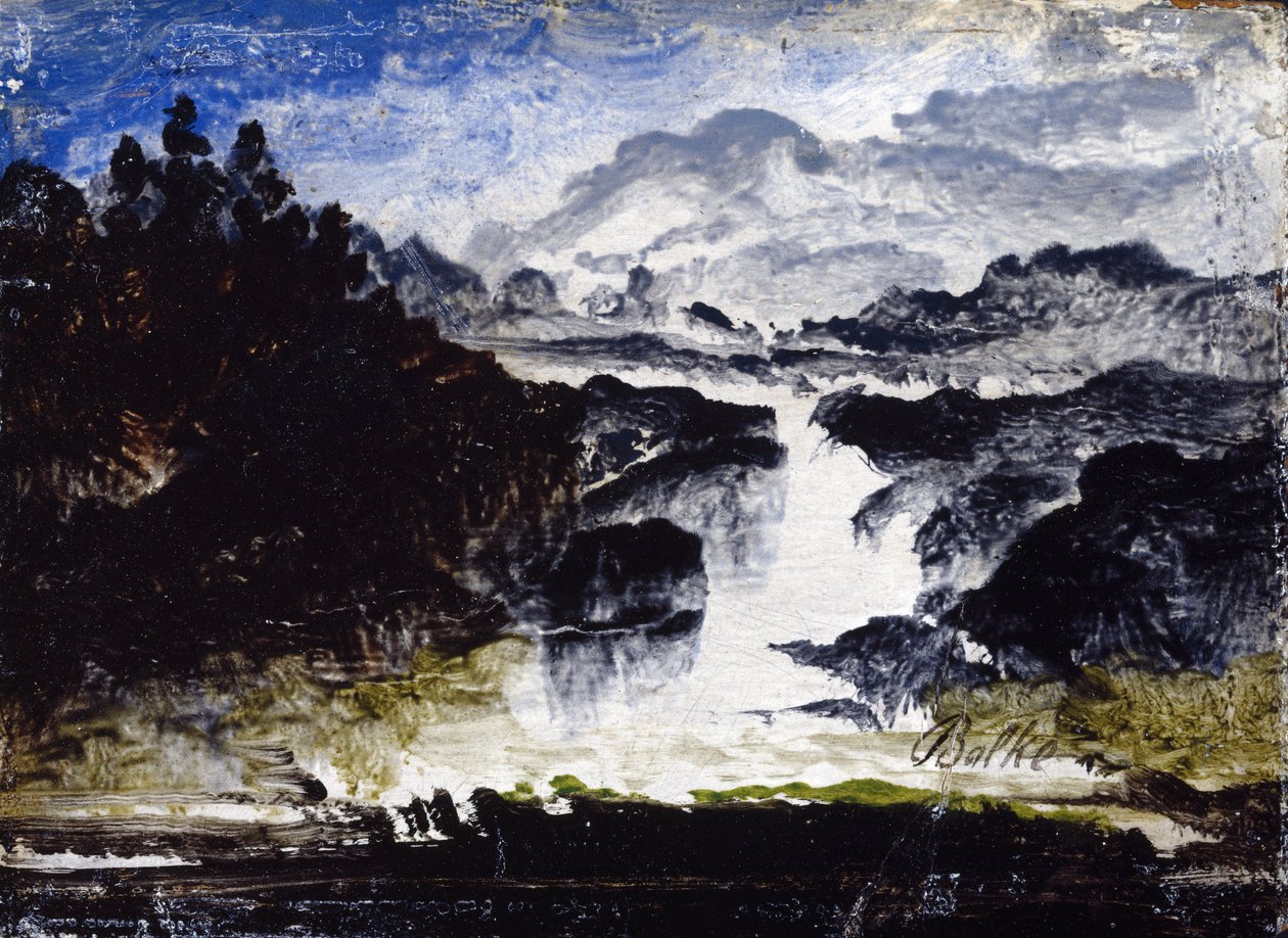 Una cascada de Peder Balke