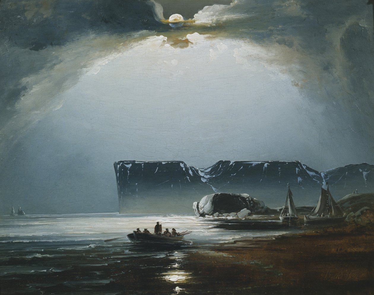 Cabo Norte (óleo sobre lienzo) de Peder Balke