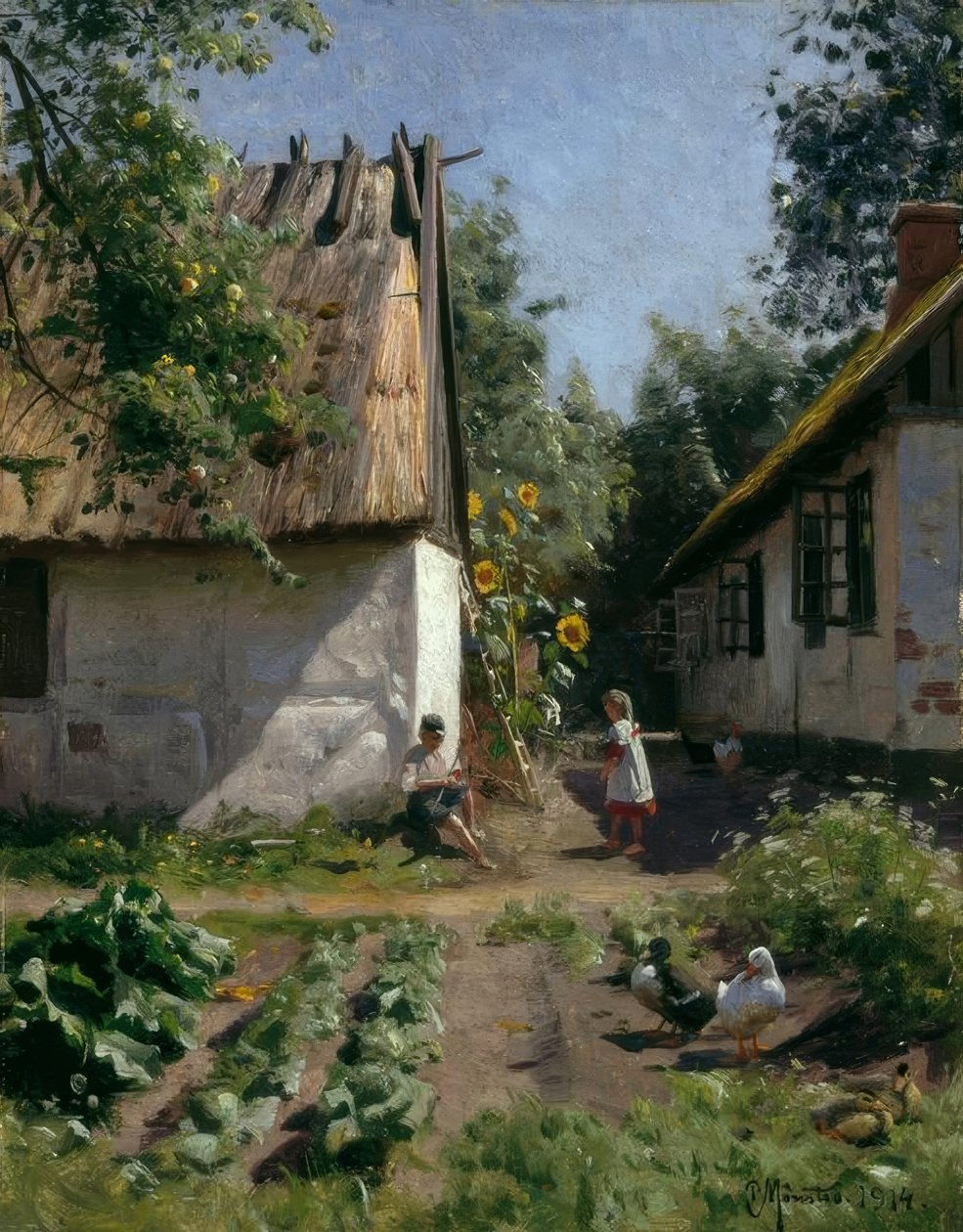 Día de verano de Peder Monsted