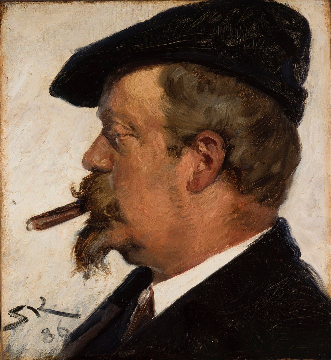Retrato de Vilhelm Rosenstand de Peder Severin Krøyer