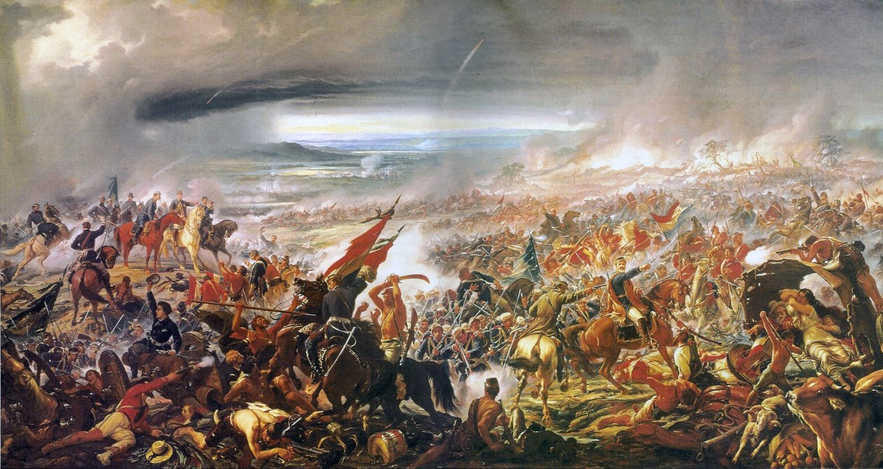 La batalla de Avay de Pedro Américo