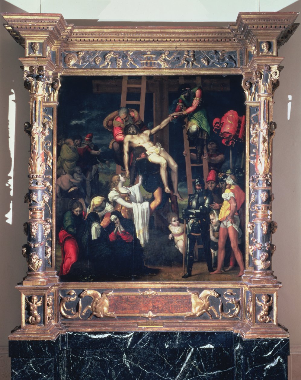 El Descendimiento de la Cruz de Pedro Machuca