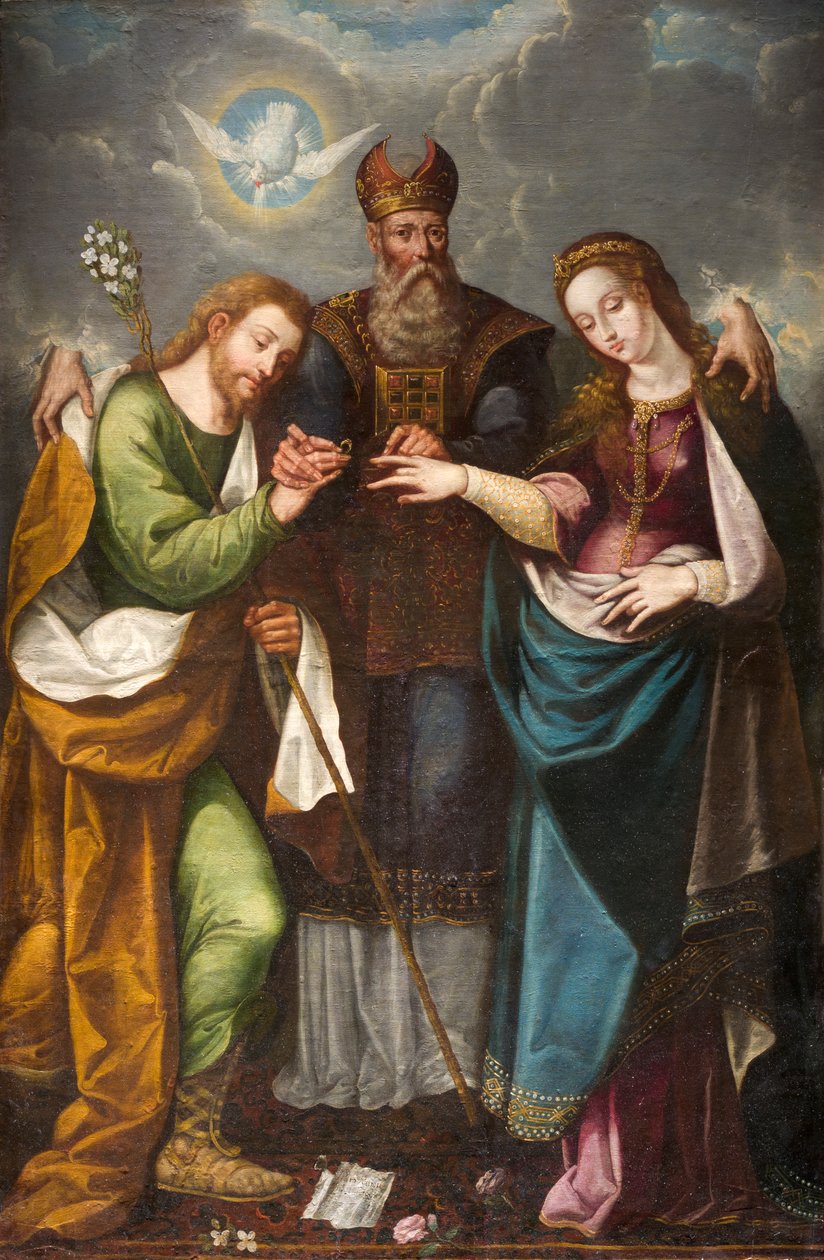 El Matrimonio de la Virgen de Pedro Ramirez