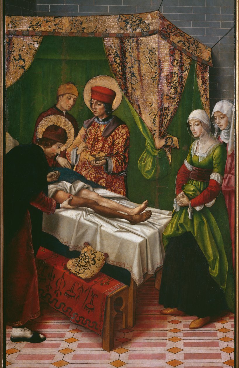 Milagro de la Pierna Negra de Pedro Berruguete