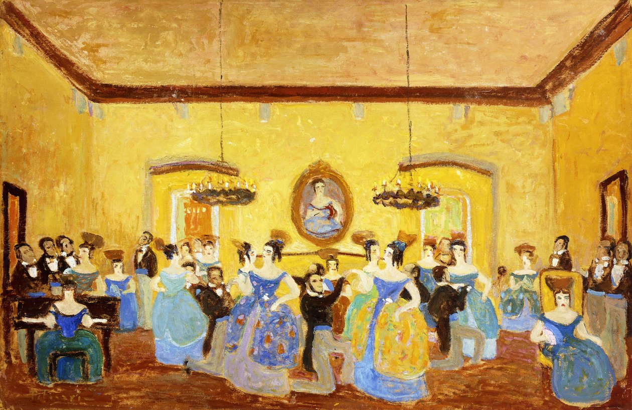 El minué colonial de Pedro Figari