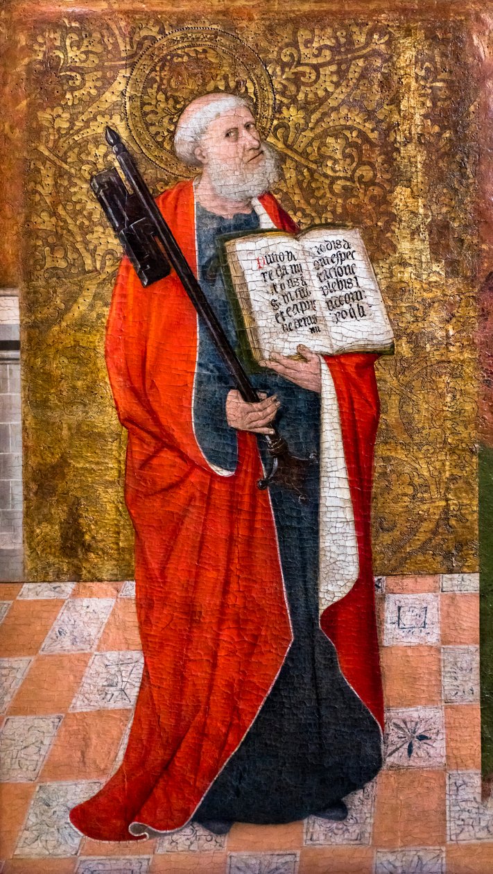 San Pedro (temple sobre madera) de Pedro Garcia de Benabarre