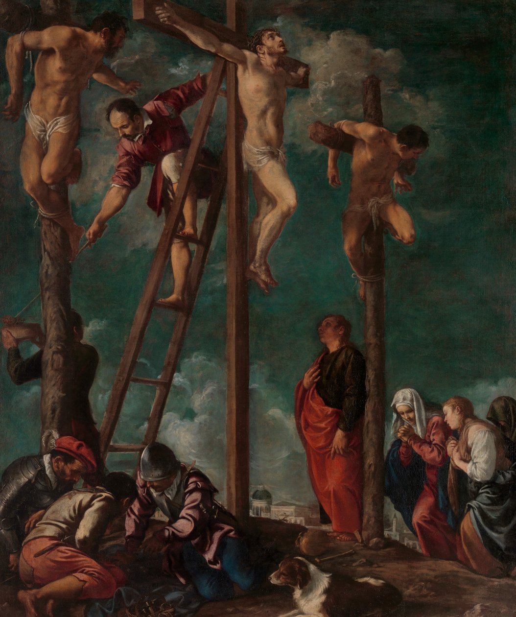 La crucifixión, ca. 1625-30 de Pedro Orrente