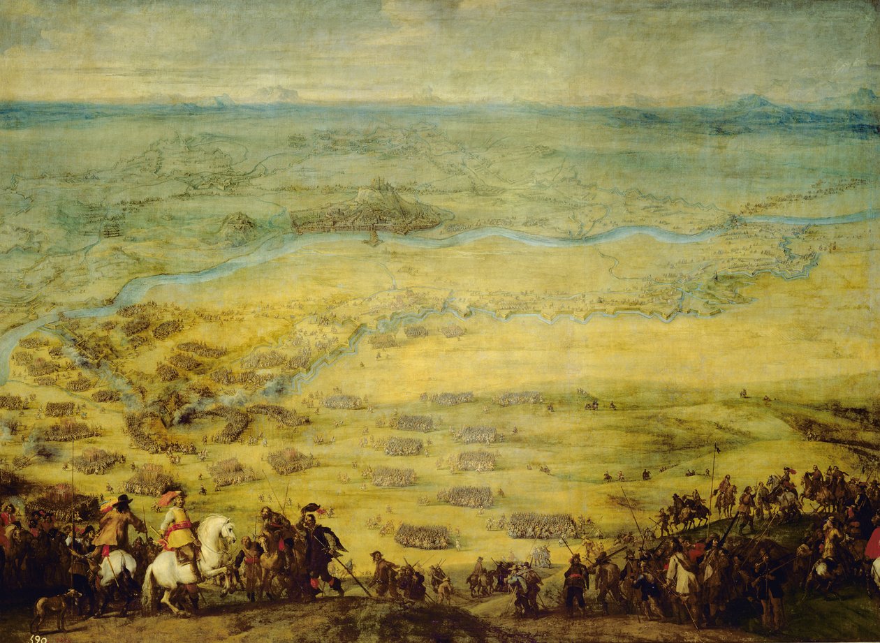 El alivio de la fortaleza de Lérida de Peeter Snayers