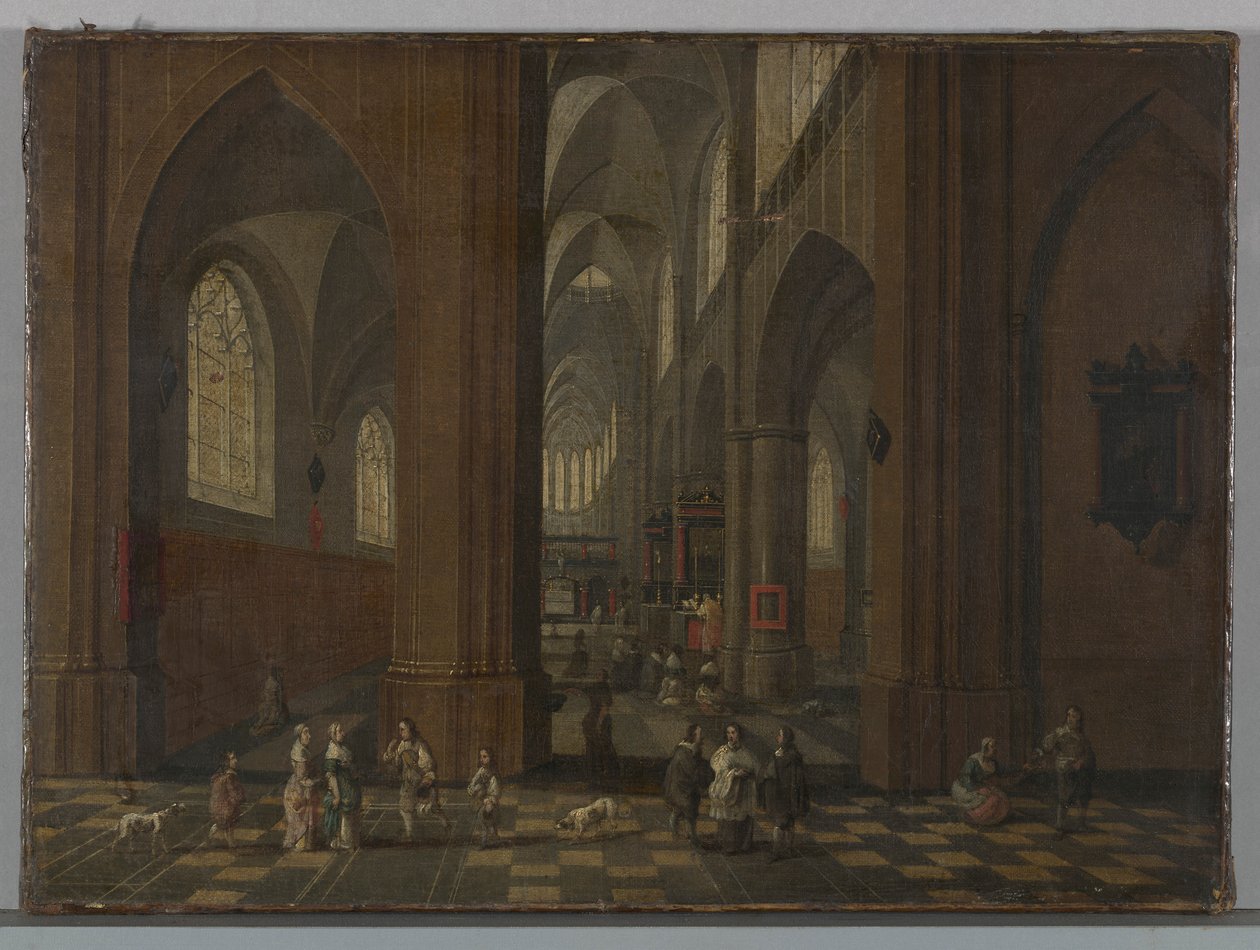 interior de la iglesia de Peeter Neeffs the Elder