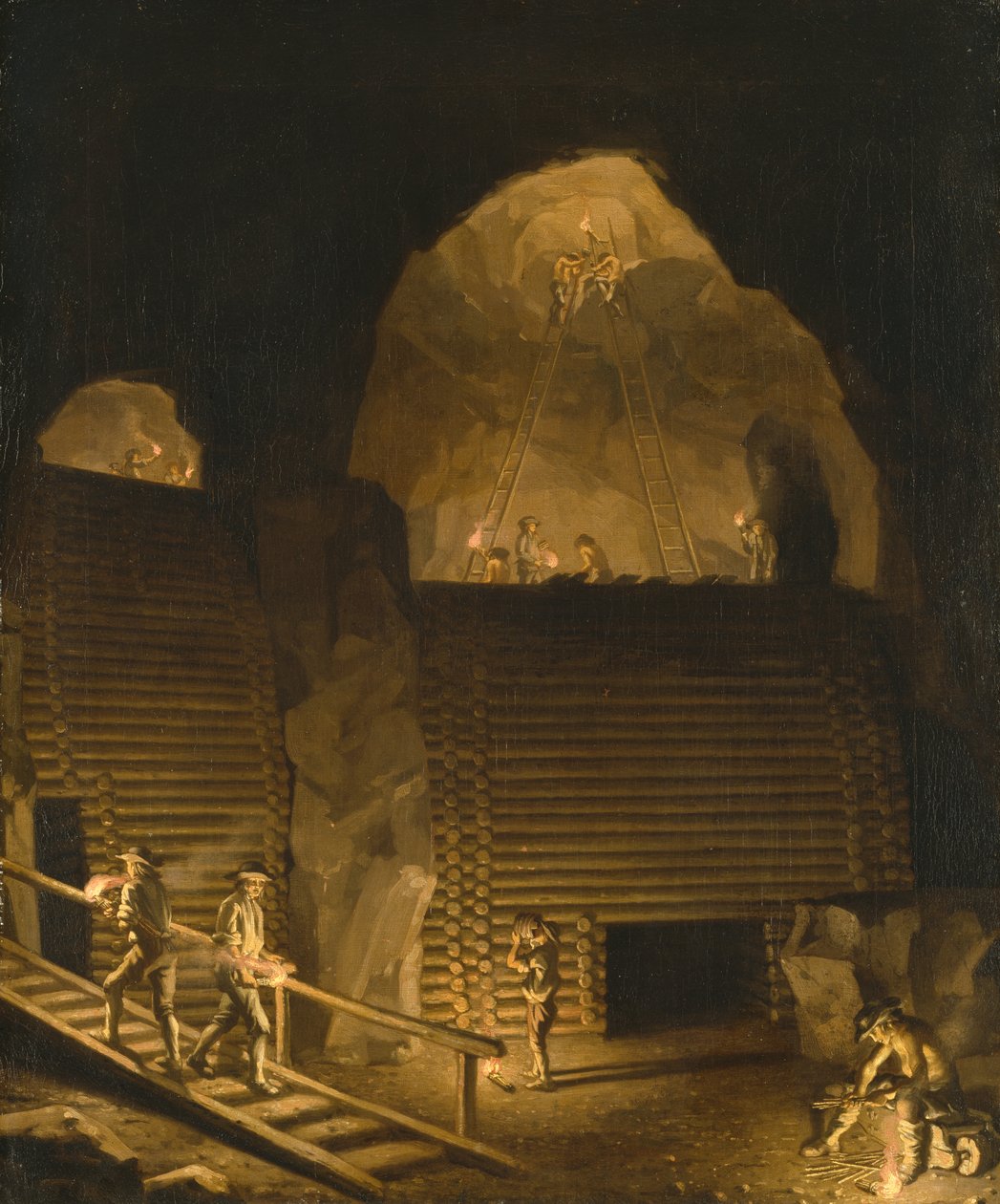Mina de cobre de Falun de Pehr Hilleström