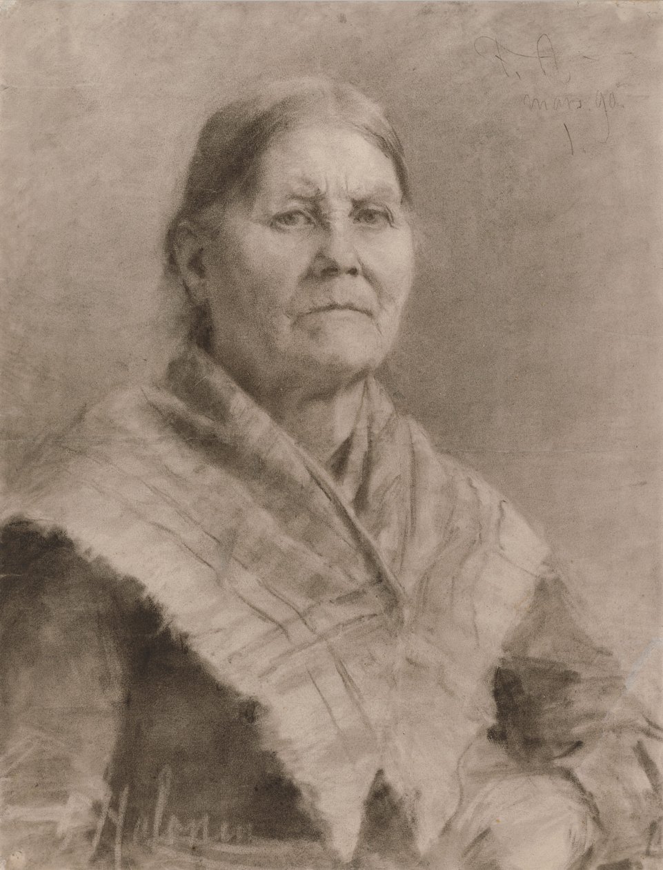 Anciana de Pekka Halonen