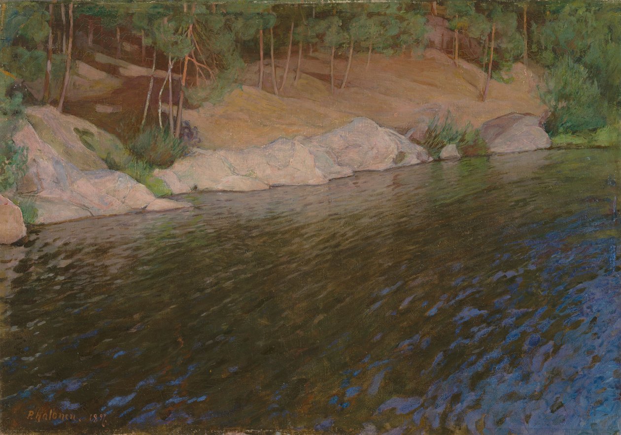 Orilla del río de Pekka Halonen