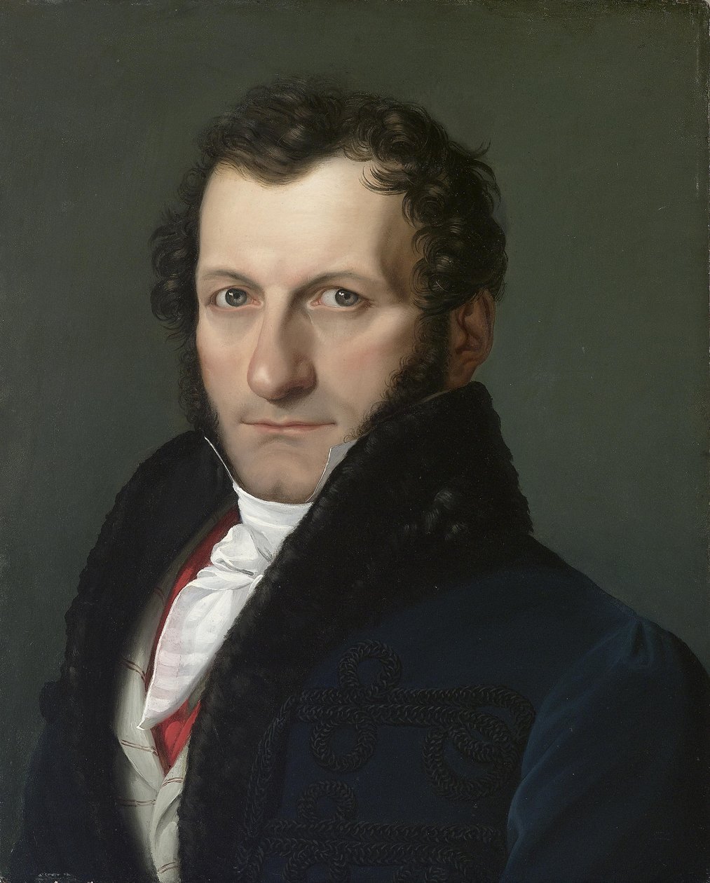Retrato del coleccionista y mecenas Conde Colonnello Teodoro Arese Lucini de Pelagio Palagi