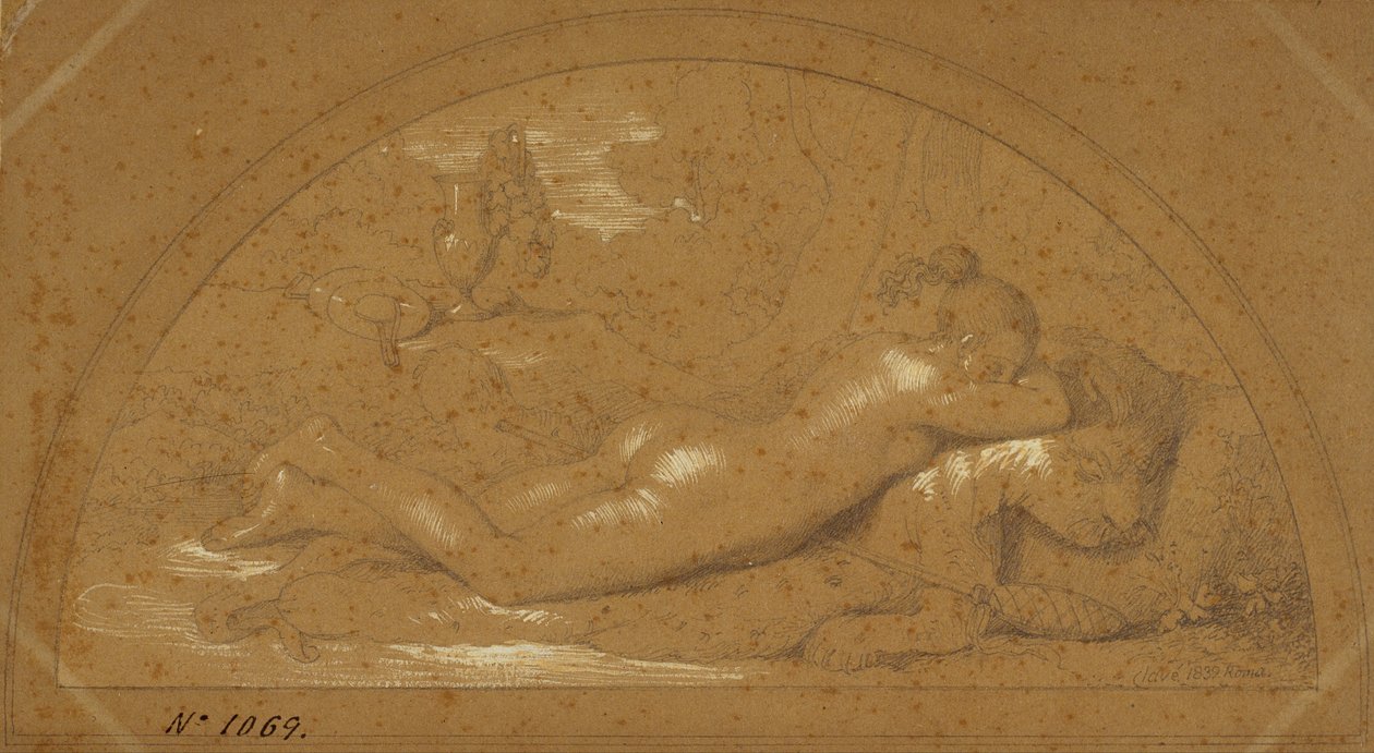 Desnudo femenino de Pelegrí Clavé