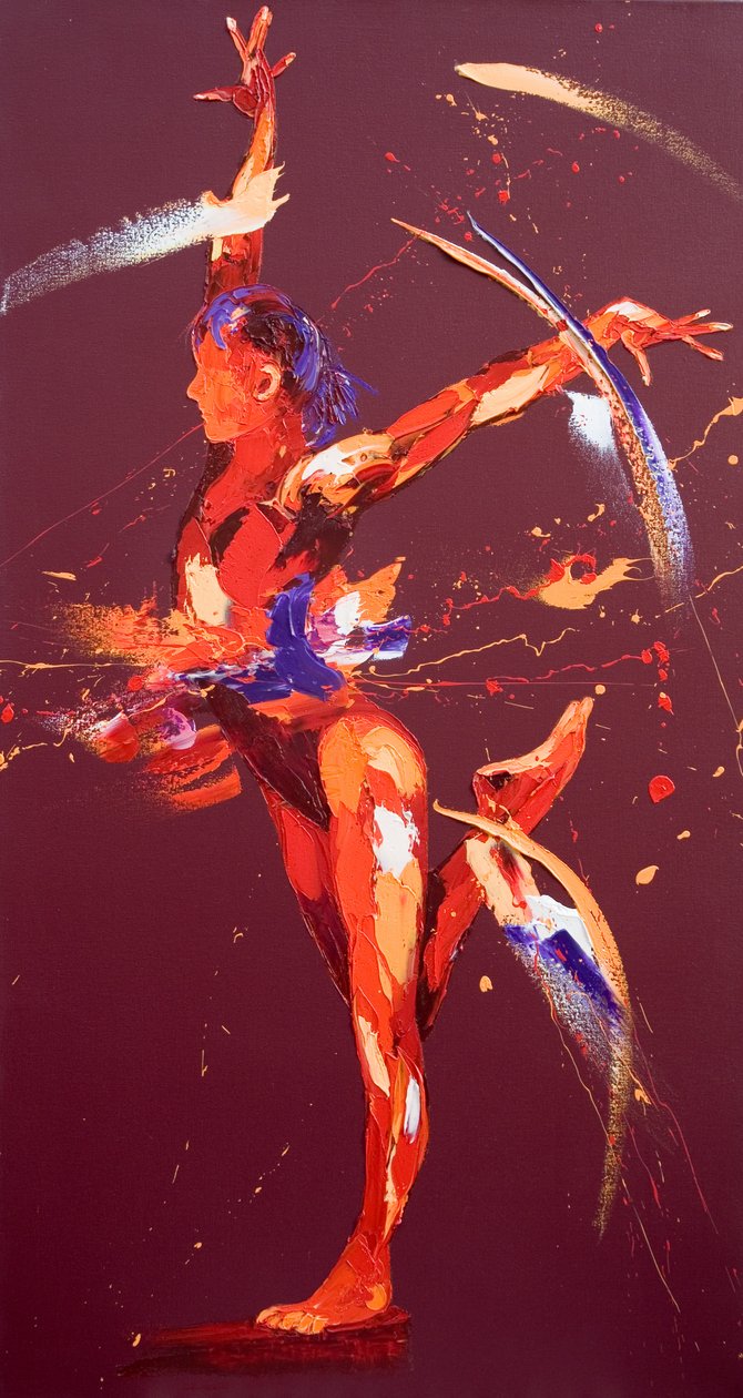 Gimnasta Ocho, 2011 de Penny Warden