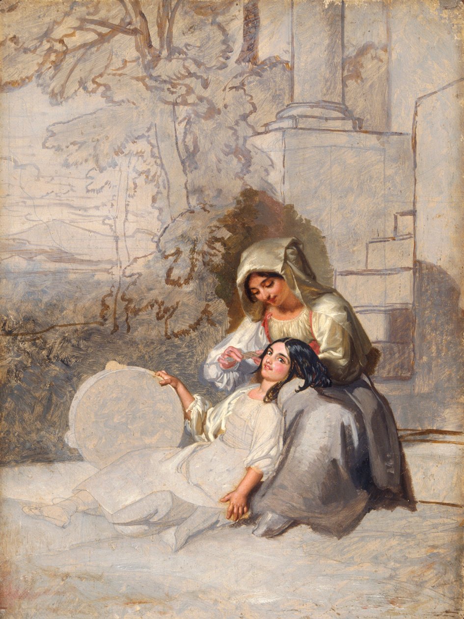 Campesinos italianos, 1820-1885 de Penry Williams