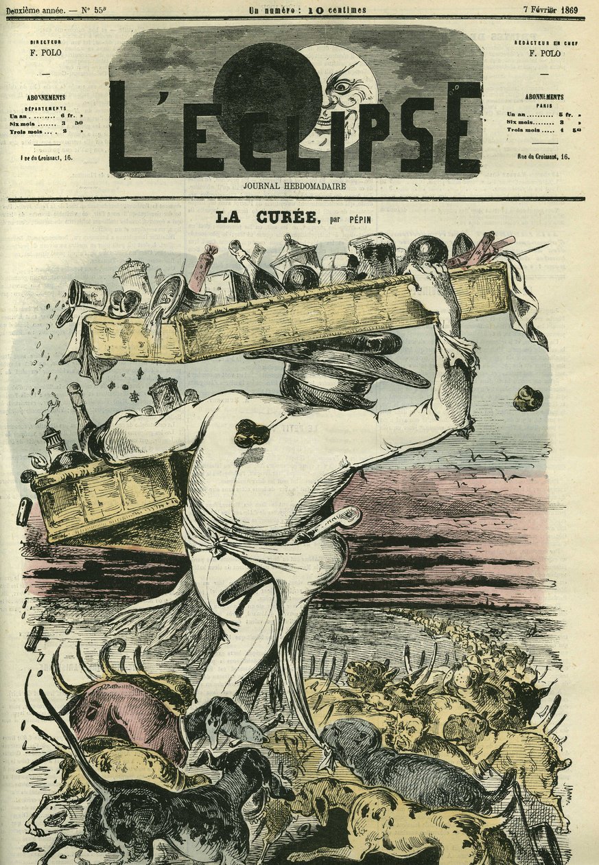 La Curee. Portada en 