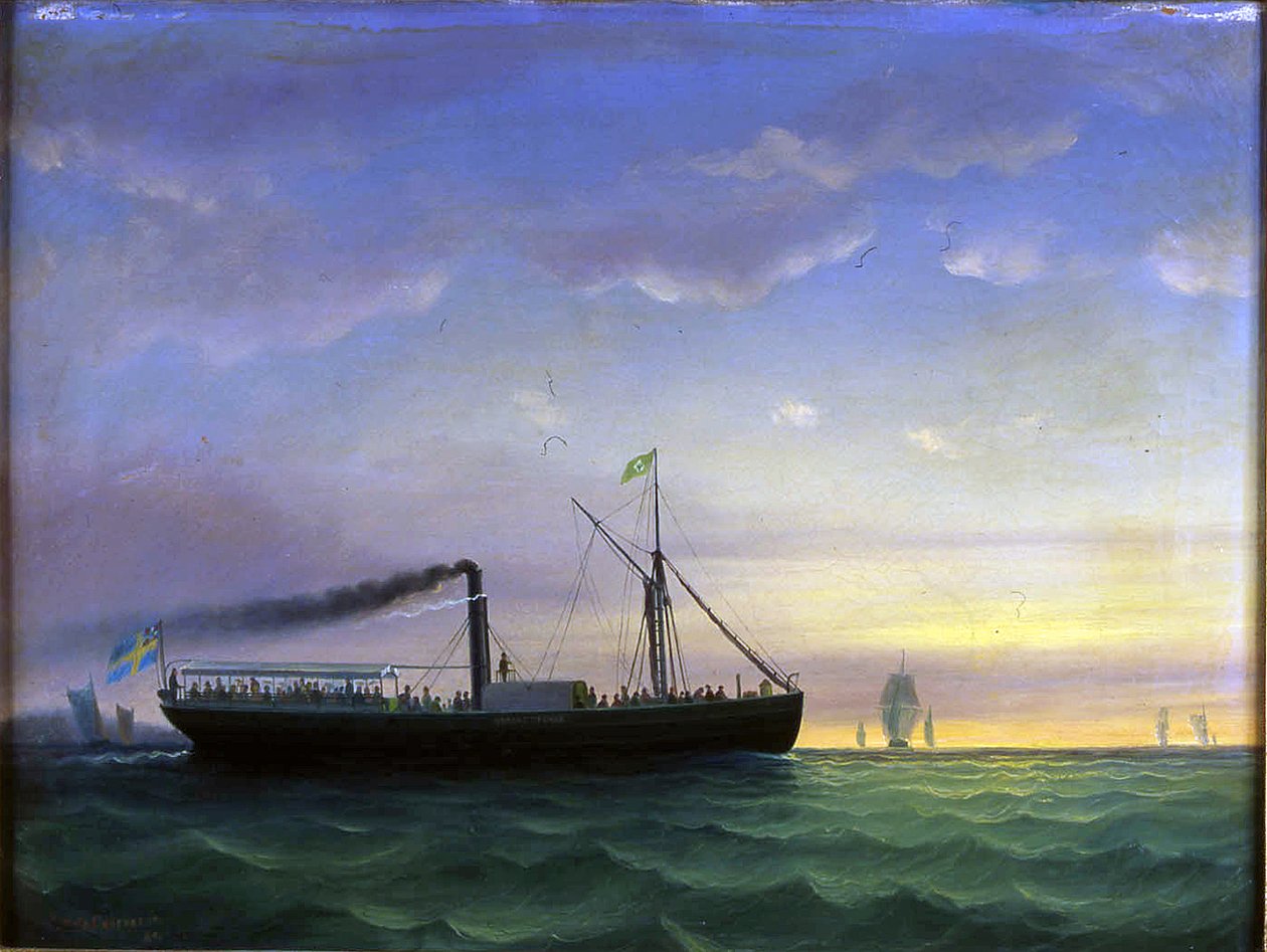 Pasajero del barco ESAIAS TEGNER de Per Wilhelm Cedergren
