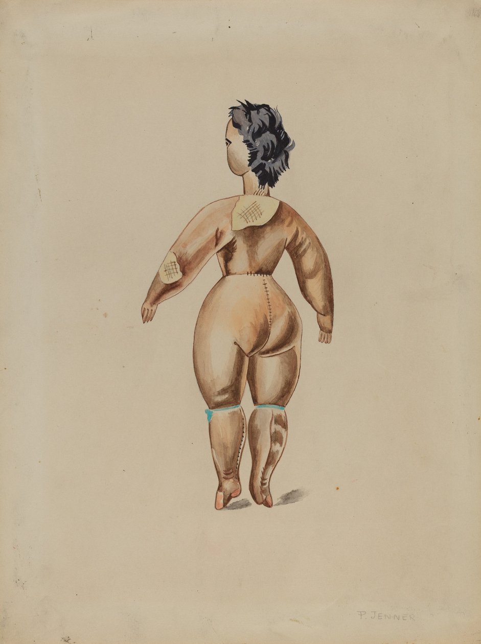 Muñeca primitiva de Percival Jenner