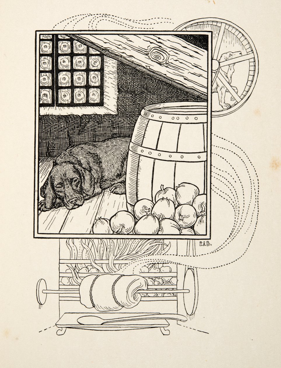 ¿Son las bestias meras máquinas?, de Cien anécdotas de animales, pub. 1924 de Percy J. Billingshurst