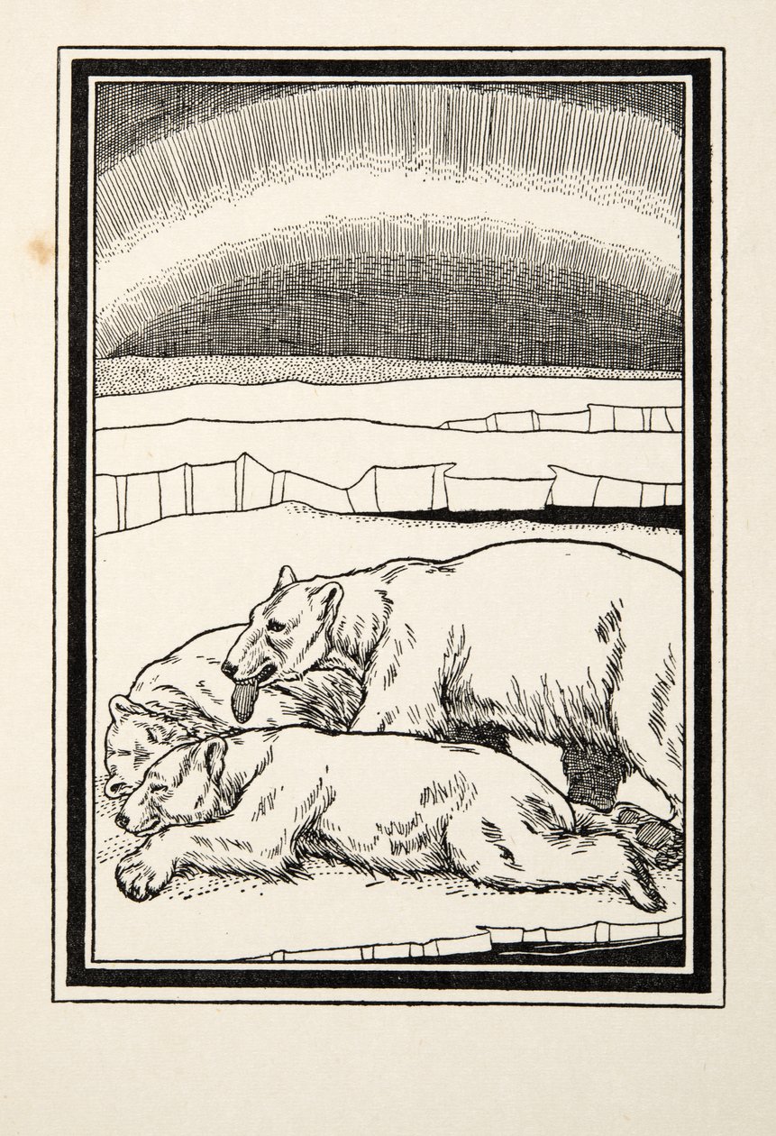 Afecto maternal, de Cien anécdotas de animales, pub. 1924 de Percy J. Billingshurst