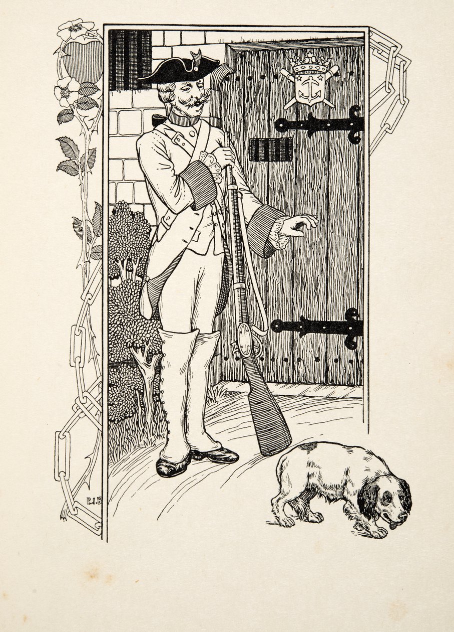 El corazón roto, de Cien anécdotas de animales, pub. 1924 de Percy J. Billingshurst