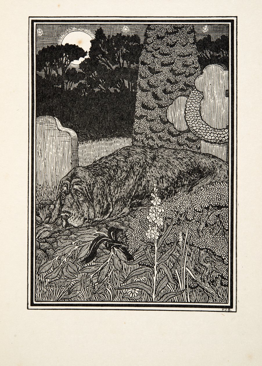 El perro de Montargis, de Cien anécdotas de animales, pub. 1924 de Percy J. Billingshurst