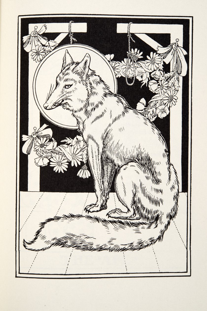 El Zorro, de las Fábulas de Fontaine, pub. 1905 de Percy J. Billingshurst
