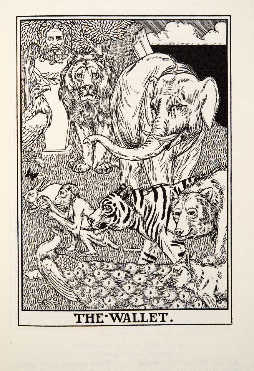 La Cartera de Fábulas de Fontaine, pub. 1905 de Percy J. Billingshurst