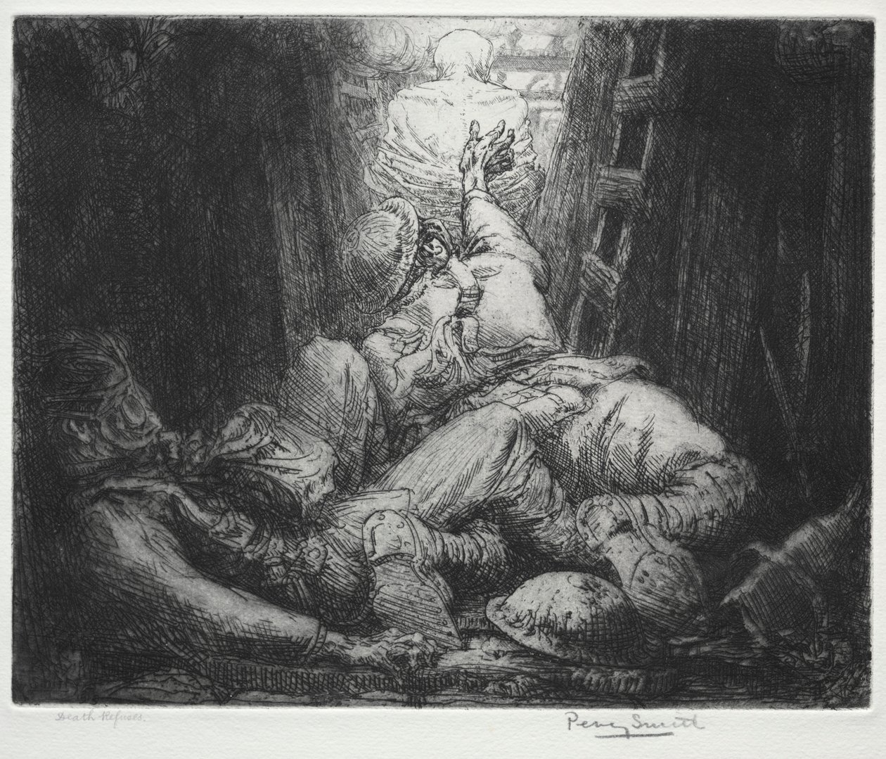 Danza de la muerte: La muerte se niega de Percy John Delf Smith