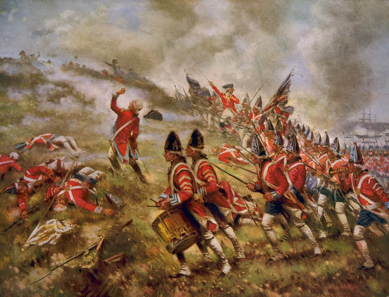 Batalla de Bunker Hill de Percy Moran