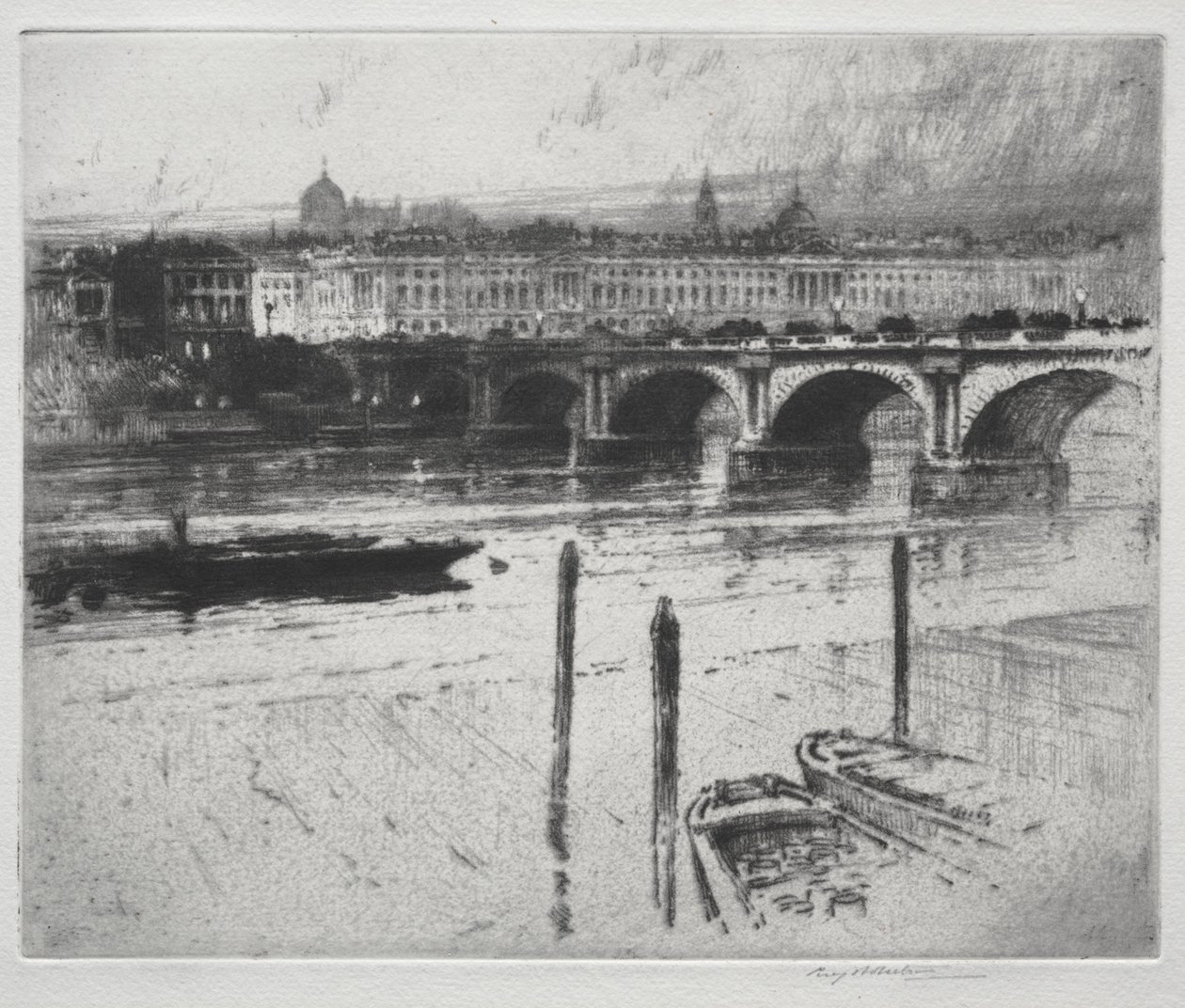 Puente de Waterloo de Percy Robertson