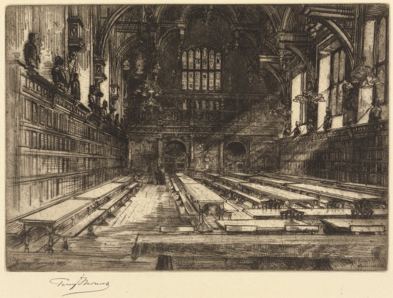 The Temple, Londres de Percy Thomas