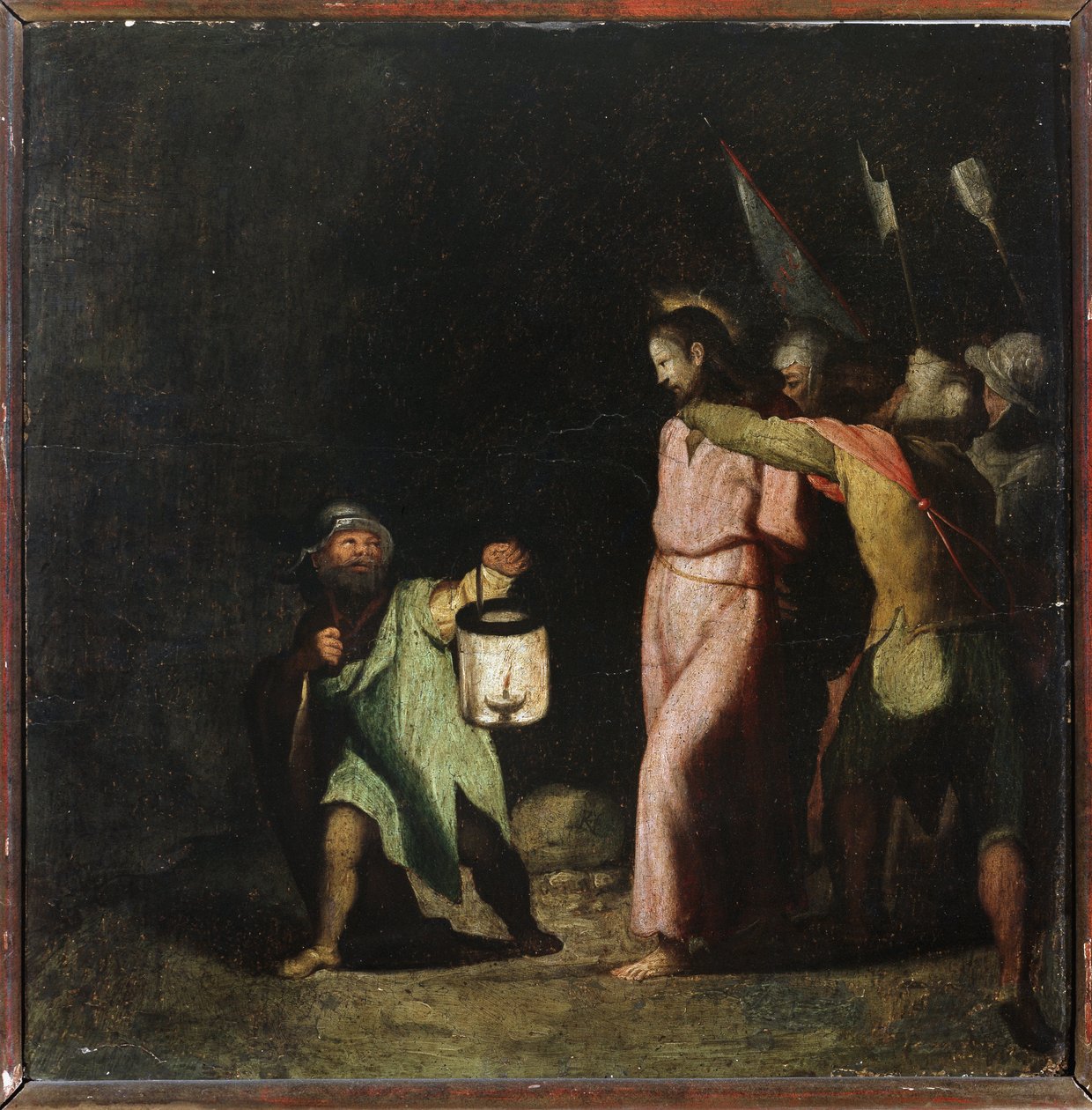 Pasión de Cristo: La captura de Cristo de Perino del Vaga