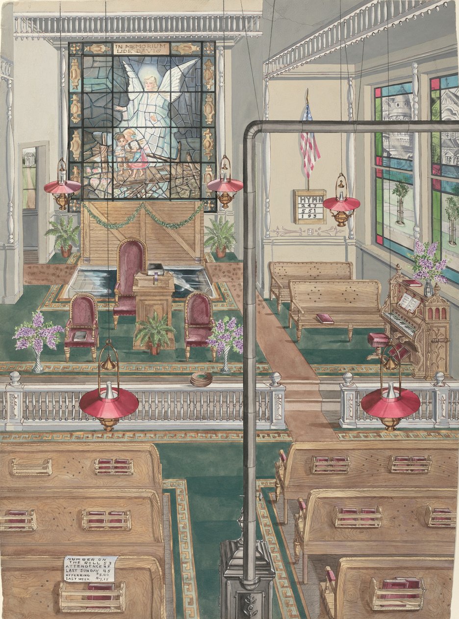 Iglesia Bautista, 1901 de Perkins Harnly