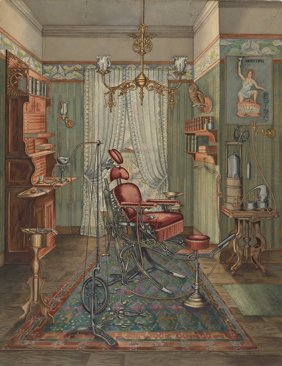 Sala de operaciones del dentista de Perkins Harnly
