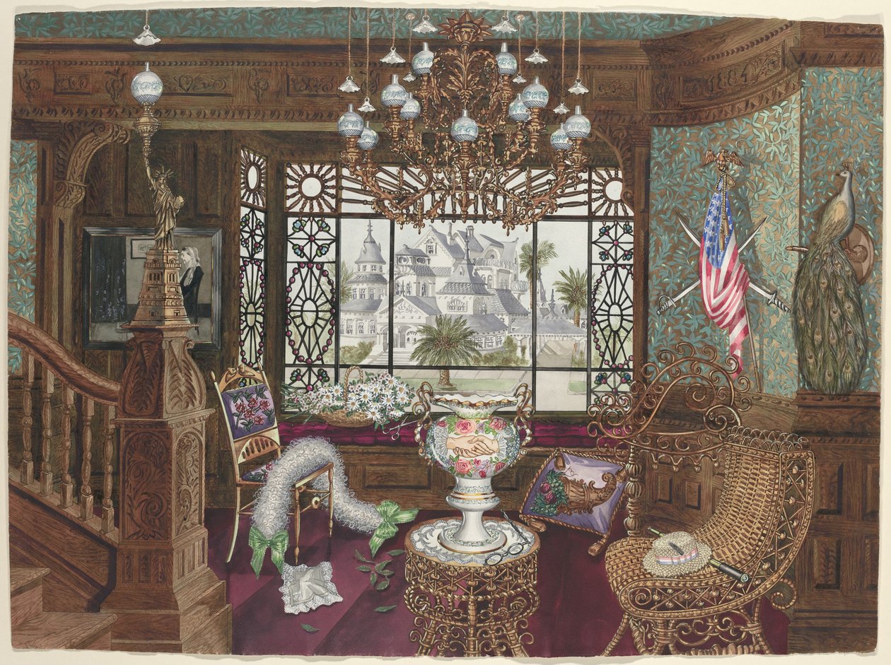 Alcoba de ventana, 1935-1942 de Perkins Harnly