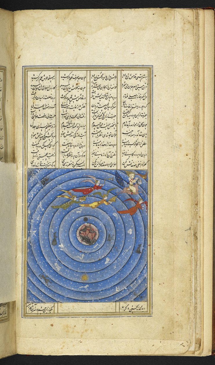 Add 6613 f.3v El Profeta en Burāq guiado por Jibrā