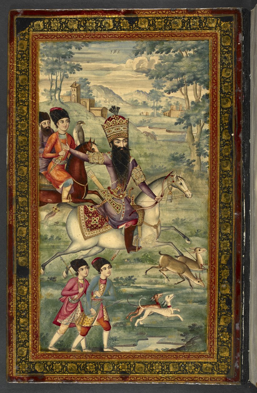 IO Islámico 3558 Retrato de Fath-Ali Shah Qajar, 