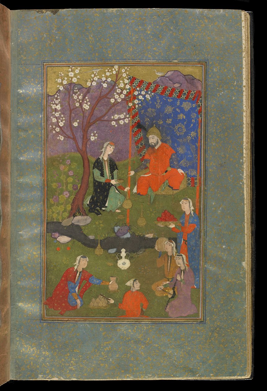 Jamshid u Khurshid, c.1600 de Persian School