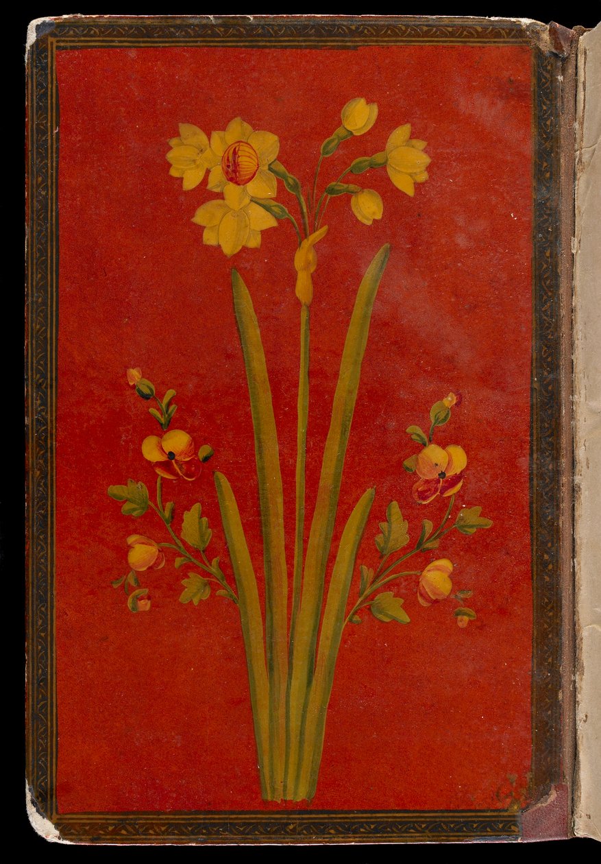 Khamsa (Quinteto) de Nizami (m.1209) Shiraz, Fars, probablemente Irán, 1433-34 de Persian School