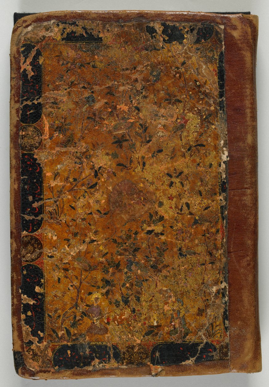 Encuadernación original de S1986.44.1, posiblemente Tabriz, Irán, período Safávida, 1549-50 de Persian School