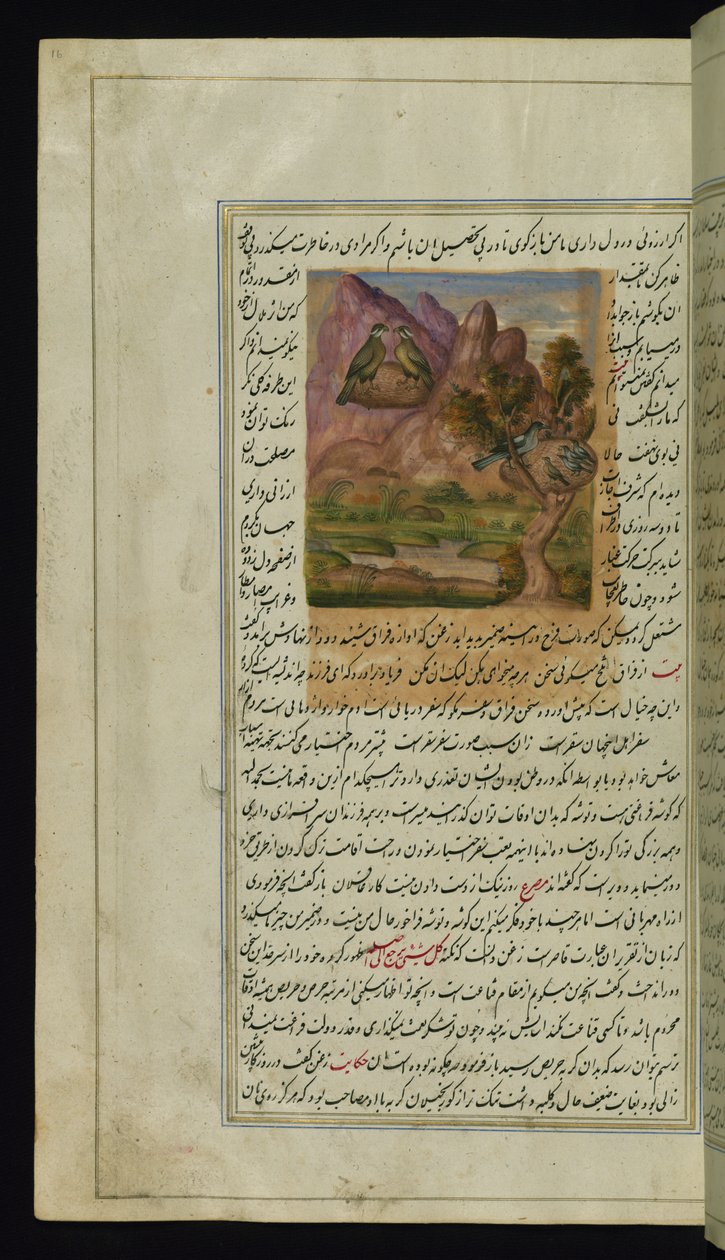 Dos halcones y un nido de cuervos de Luces de Canopus de Persian School