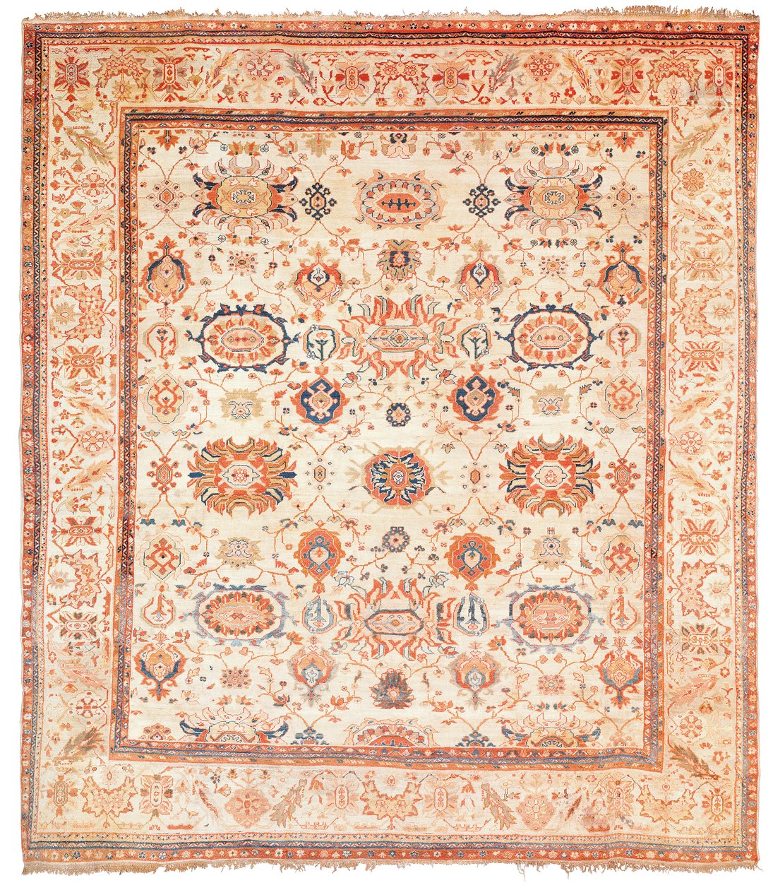 Alfombra Ziegler, distrito de Sultanabad, Persia Occidental, c.1880 de Persian School