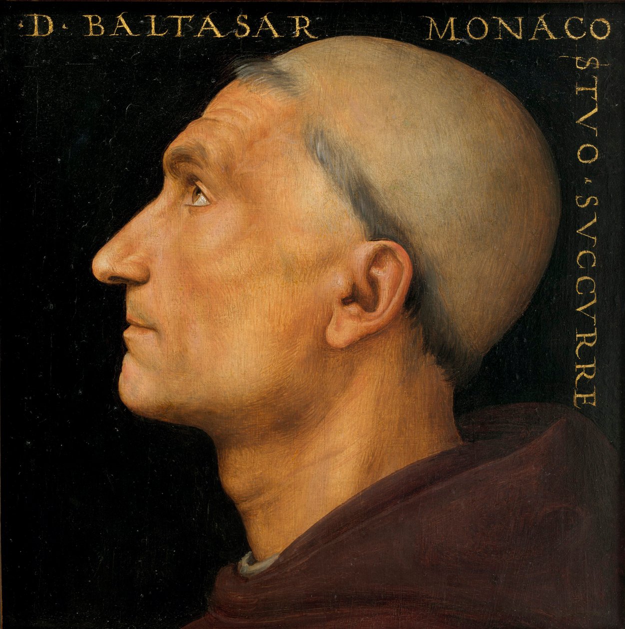 Retrato del monje Baldassarre de Perugino