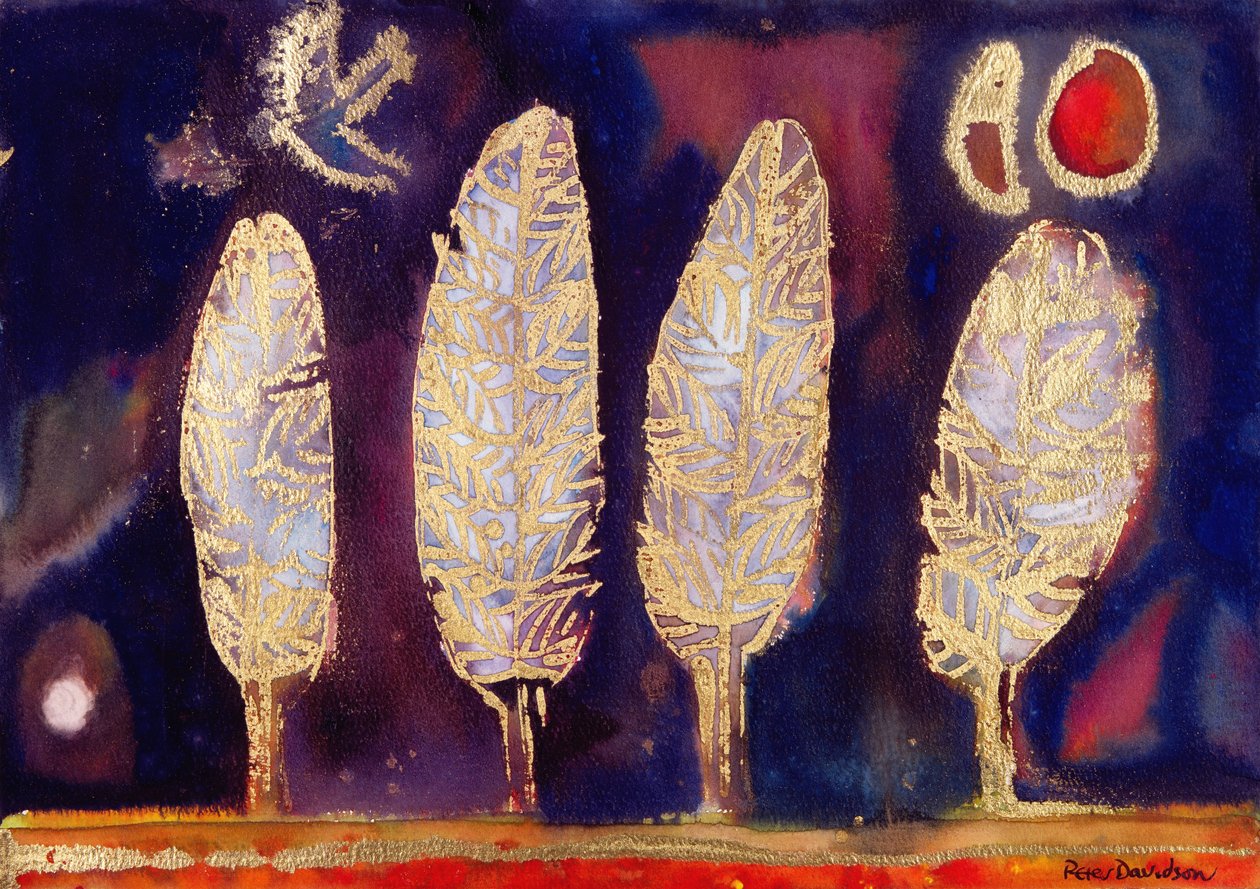 Árboles nocturnos, 1996 de Peter Davidson